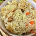 ムーヒツジ's cooksnap of when they made やきとり缶で＊炊き込みご飯.