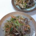 sonop's cooksnap of when they made しらたきで、ソーメンチャンプルーもどき！.