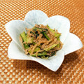 なつき☆ミ's cooksnap of when they made 学校給食の小松菜の炒め物✽.