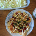 miyuu_pock's cooksnap of when they made オートミールでひとくちお好み焼き★.