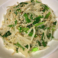 くみｯﾁ's cooksnap of when they made 簡単副菜！定番！もやしとニラのナムル.