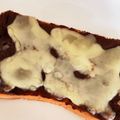 クック1S0J7X☆'s cooksnap of when they made 簡単☆チョコとチーズのトースト☆.
