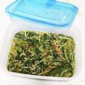 めいめい☆☆☆'s cooksnap of when they made 優しい味の水菜しらすのおかか胡麻浸し.