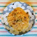 neko＊and…'s cooksnap of when they made 鮭と白菜のクリームパスタ.