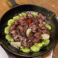クックYP5QLM☆'s cooksnap of when they made ホタルイカと空豆のアヒージョ.