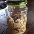 糠に釘入れたら's cooksnap of when they made キノコの塩漬け(保存食).
