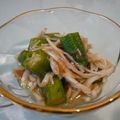 野菜さとっぺ's cooksnap of when they made ねばねば梅和え.