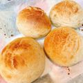 OoぴょんのすけoO's cooksnap of when they made 薄力粉と強力粉でベーグル!!!.