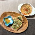 sAix59's cooksnap of when they made 竹輪と胡瓜のカレーマヨ☆トースト.