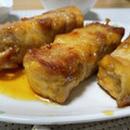 いくらこ○'s cooksnap of when they made 水切り不要！節約おかず☆肉巻き厚揚げ.