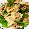 JUN1029's cooksnap of when they made やみつき！れんこん味噌炒め.