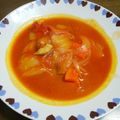norikeiママ's cooksnap of when they made やさしい味わい♪白菜のトマトスープ.
