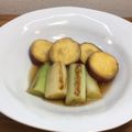 horseland's cooksnap of when they made 〖薩摩芋と焼きネギのこっくり煮物♡〗.