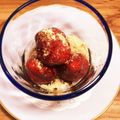 horseland's cooksnap of when they made ❁イチゴにきなこ黒蜜かけちゃった❁.