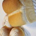 ゆちゃママ's cooksnap of when they made 白神こだま酵母でシンプル食パン.