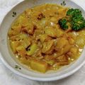 みっちゃん❇️68's cooksnap of when they made 超簡単 サバ味噌煮缶クリームカレー煮込み.