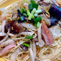 なつ♫'s cooksnap of when they made 白だしで簡単♪キノコとなすの和風ﾊﾟｽﾀ.