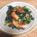 なっぴー、's cooksnap of when they made 多目的 豚肉と小松菜のオイスター炒め.