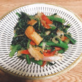 なっぴー、's cooksnap of when they made 多目的 豚肉と小松菜のオイスター炒め.