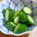 sæki's cooksnap of when they made 簡単おつまみ！きゅうりの中華風あえもの.