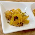 マロンクッキング♪'s cooksnap of when they made 簡単！白菜の芯と塩昆布で浅漬け.