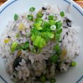 ☆kassi ☆'s cooksnap of when they made 雑穀米＊白だしとごま油で炊き込みご飯.