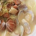 ぶきっちょみーすけ's cooksnap of when they made 春メニュー❀あさりのスープパスタ.