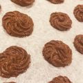りぼんchan's cooksnap of when they made チョコ好きのための簡単絞り出しクッキー.