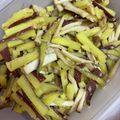 あやママ99's cooksnap of when they made エリンギとさつまいもの味噌バター.