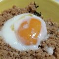 緑の人魚's cooksnap of when they made 鶏そぼろ.