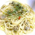 エルン♪'s cooksnap of when they made シェフお薦め浅蜊のパスタ風☆.