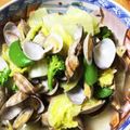 モリトン's cooksnap of when they made 【10分】春♡アサリと白菜のバター酒蒸し.