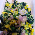 クック99CDNA☆'s cooksnap of when they made ほうれん草とコーンの卵炒め♬.