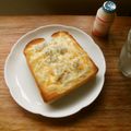 花時計咲いた's cooksnap of when they made しらすチーズトースト.