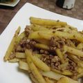 みきえレシピ's cooksnap of when they made じゃがいもと挽肉のソース炒め.