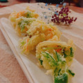 チャコりんりん's cooksnap of when they made 桜エビと三つ葉のサクサク天ぷら♡かき揚げ.