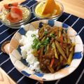 クック7YH7SY☆'s cooksnap of when they made 煮込み要らず！和風きんぴらカレー.