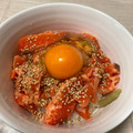 クック5CIMMO☆'s cooksnap of when they made 柚子香る２種の炙りサーモン丼.