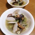 クックI7I5L1☆'s cooksnap of when they made ❀帆立の稚貝のお味噌汁❀.