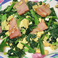 なななな♡MaMa's cooksnap of when they made ほうれん草のソテー♡卵とじ.