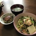 クックAROOL4☆'s cooksnap of when they made 大葉ときのこのジェノベーゼパスタ.