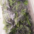 うが11's cooksnap of when they made ほうれん草のパラパラ冷凍保存.