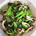 クック7NA4SM☆'s cooksnap of when they made 小松菜としめじのマヨ炒め.