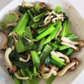 クック7NA4SM☆'s cooksnap of when they made 小松菜としめじのマヨ炒め.