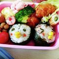 ☆★まなみん★☆'s cooksnap of when they made 幼稚園（年少）の春の遠足弁当.