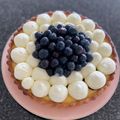 やひー's cooksnap of when they made ブルーベリーのレアチーズケーキ.