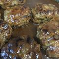 ウニぃ's cooksnap of when they made ホントに簡単☆ハンバーグ(覚書).
