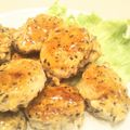 イエローバード's cooksnap of when they made 鶏ミンチと豆腐とゴボウのふわっとつくね.