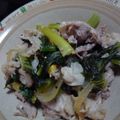 ranmao☆'s cooksnap of when they made レンチン４分♫豚肉とチンゲン菜の中華炒め.