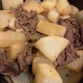 ひなコアラ's cooksnap of when they made 牛肉と大根の甘辛煮.